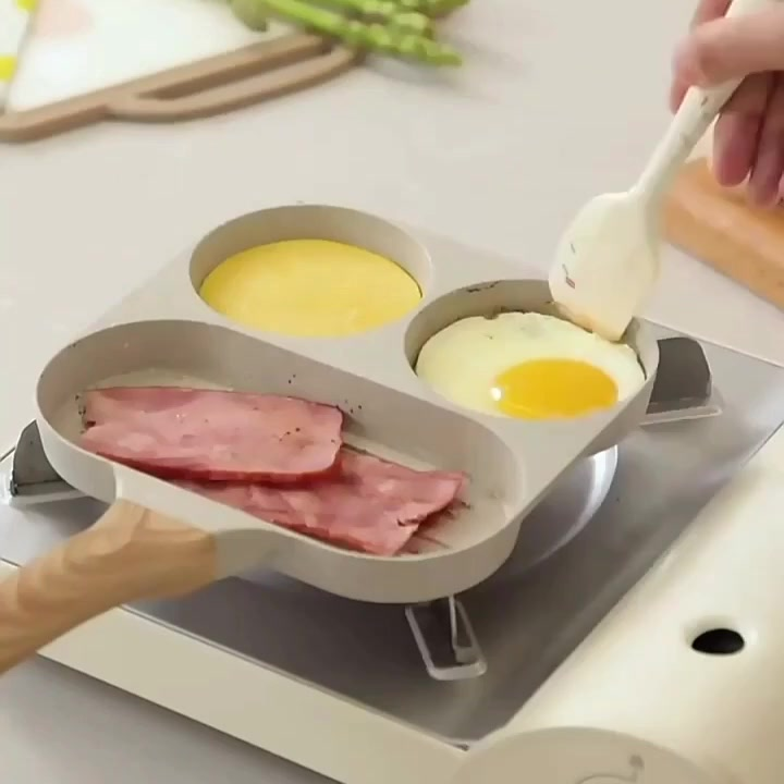 TriPan – Frigideira Antiaderente com 3 Divisórias