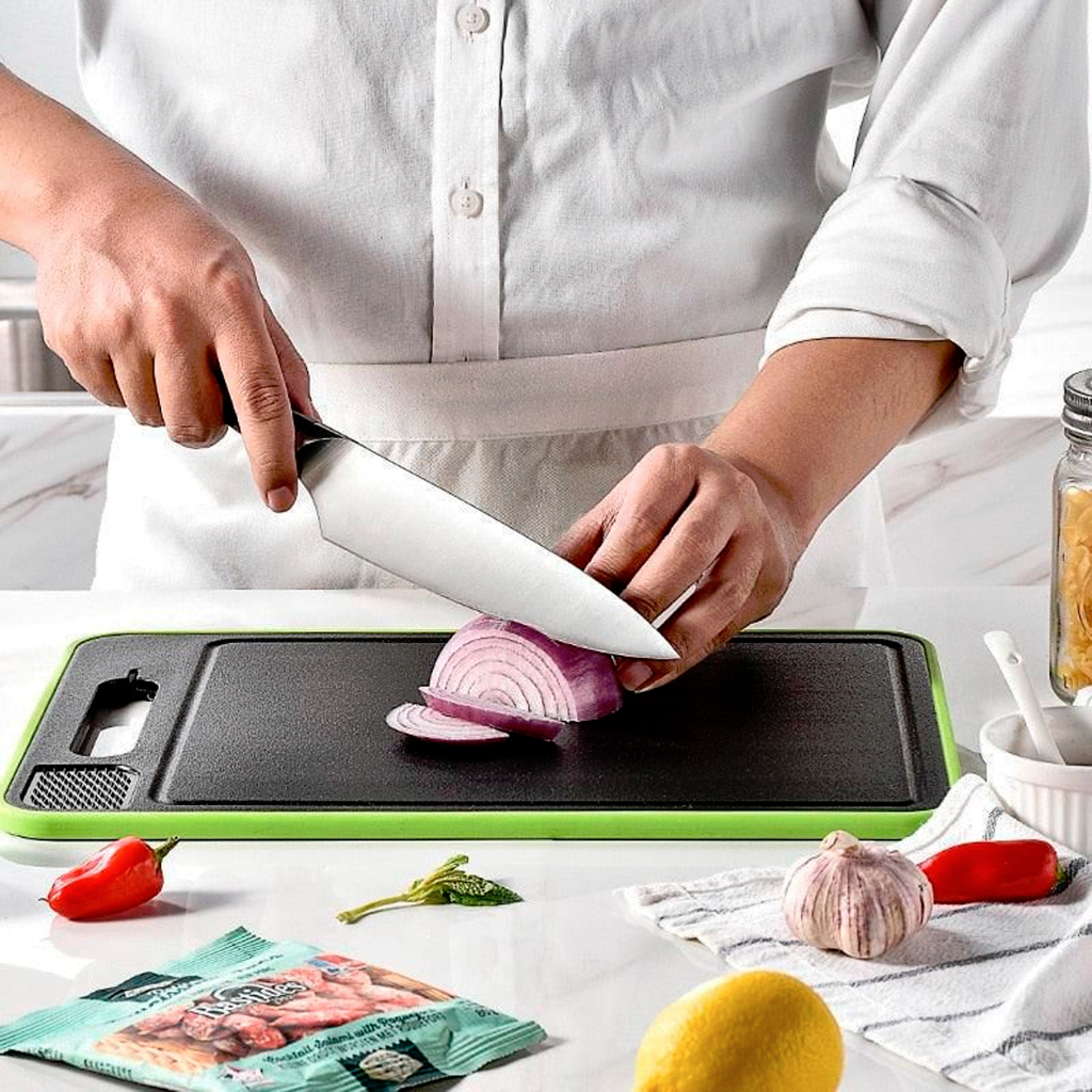 Tábua de Corte Descongelamento Rápido Alimentos Multifuncional