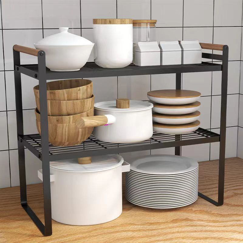 Prateleira Organizador Dupla Cozinha Multiuso Metal