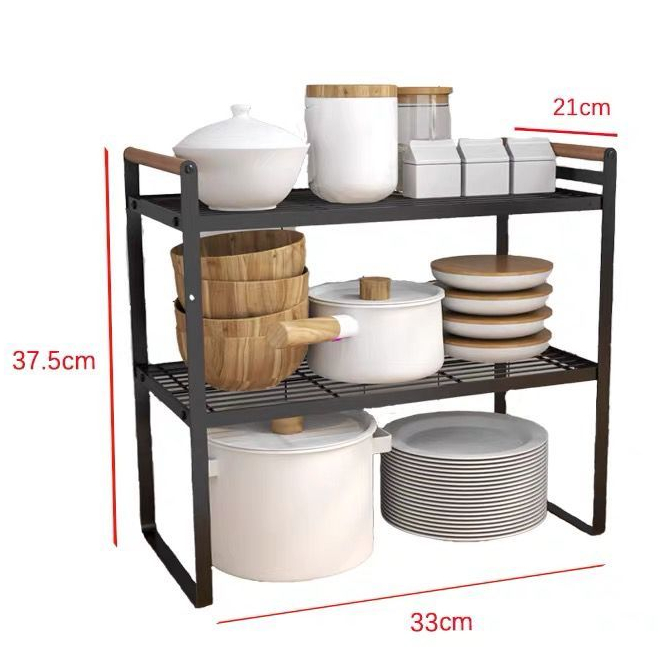 Prateleira Organizador Dupla Cozinha Multiuso Metal