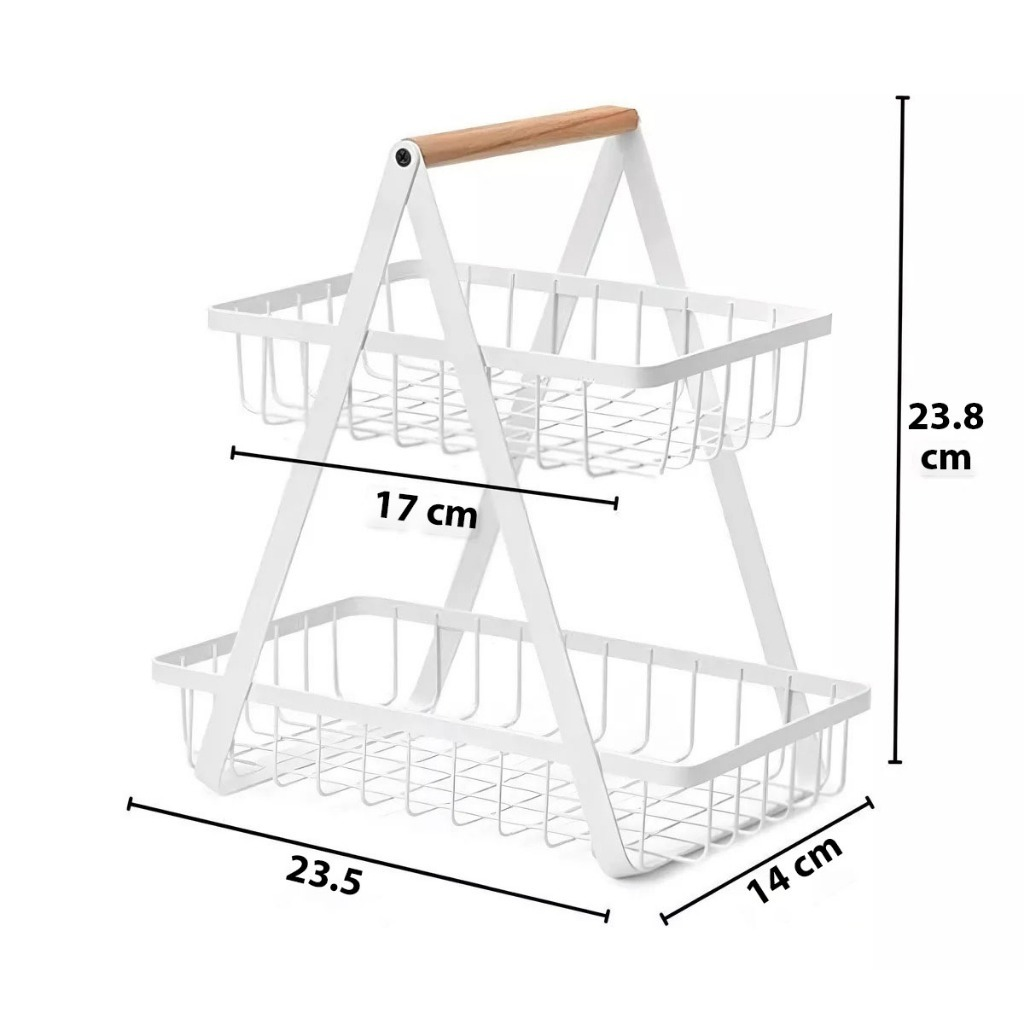 DuettoFruit – Fruteira de Mesa 2 Andares