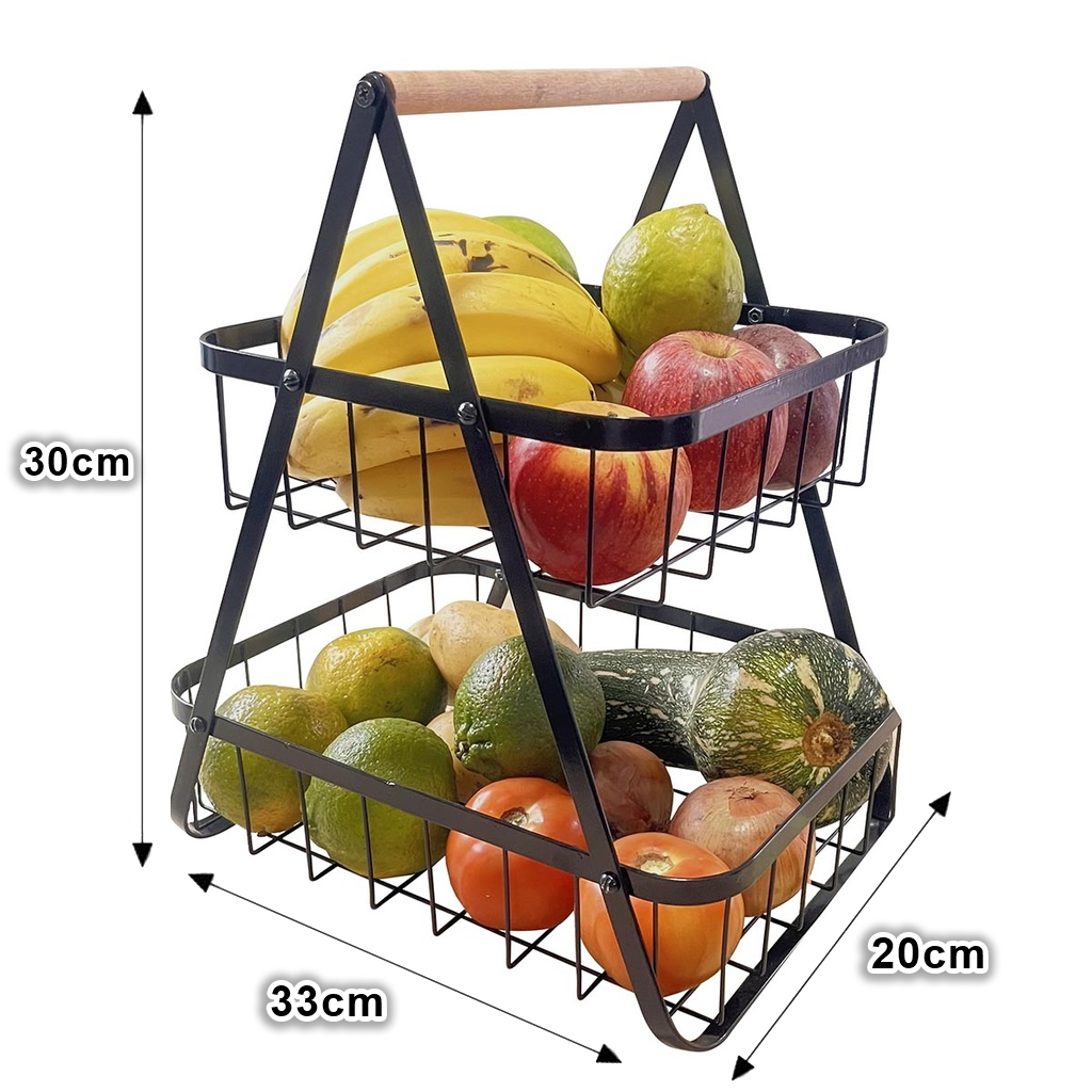 DuettoFruit – Fruteira de Mesa 2 Andares